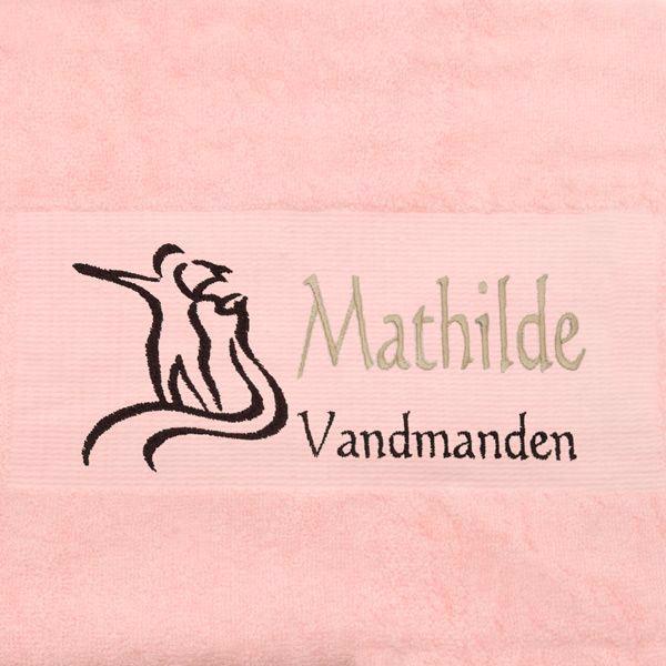 Image of Vandmanden 21/1 - 19/2, håndklæde (454235234534r)